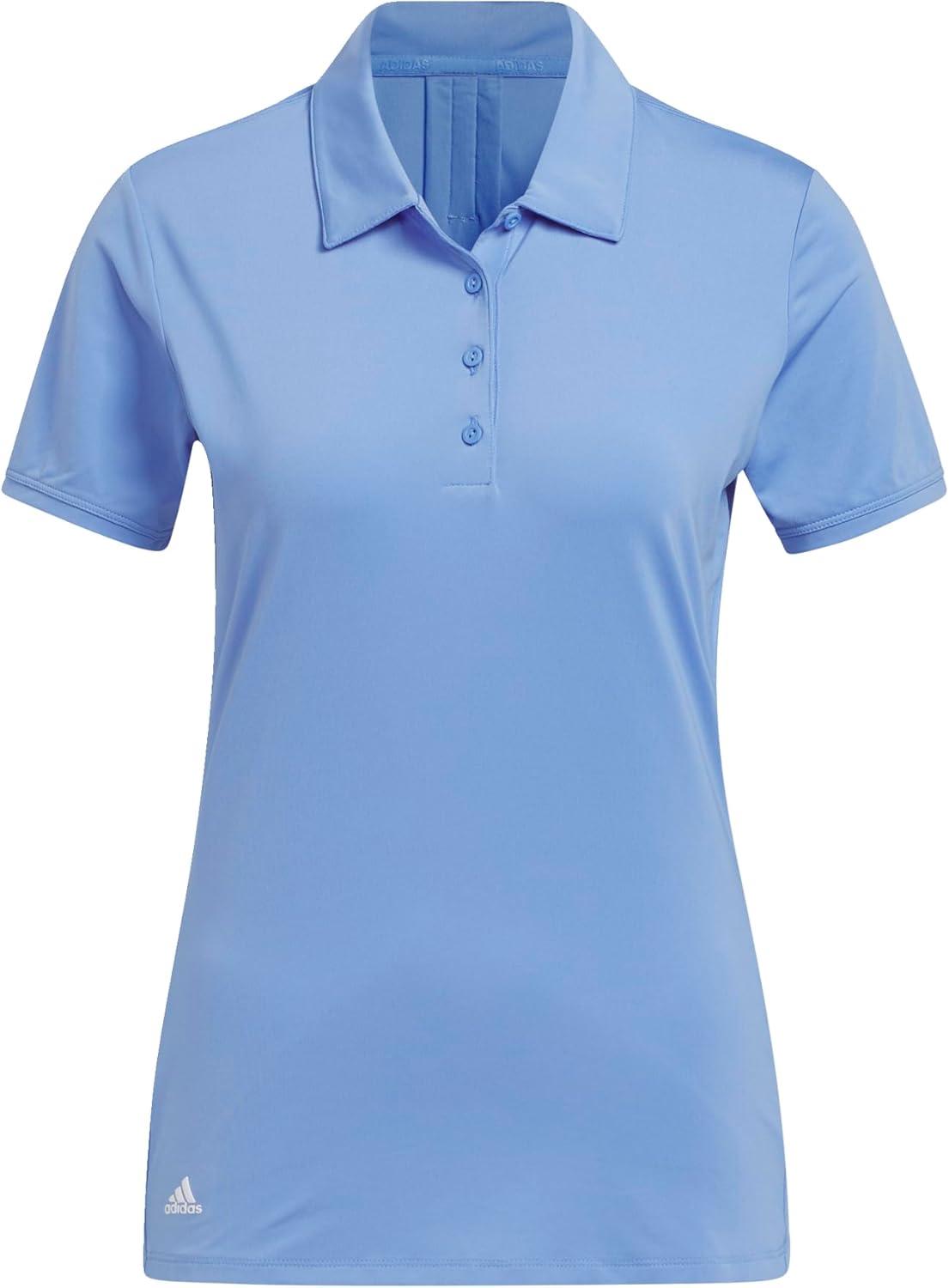 image:imageadidas Womens Ultimate365 Solid Polo ShirtBlue Fusion