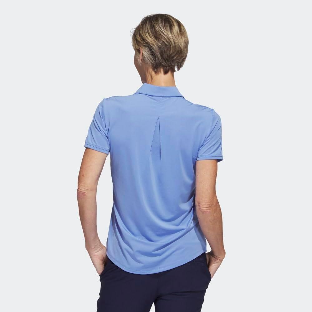 image:imageadidas Womens Ultimate365 Solid Polo ShirtBlue Fusion