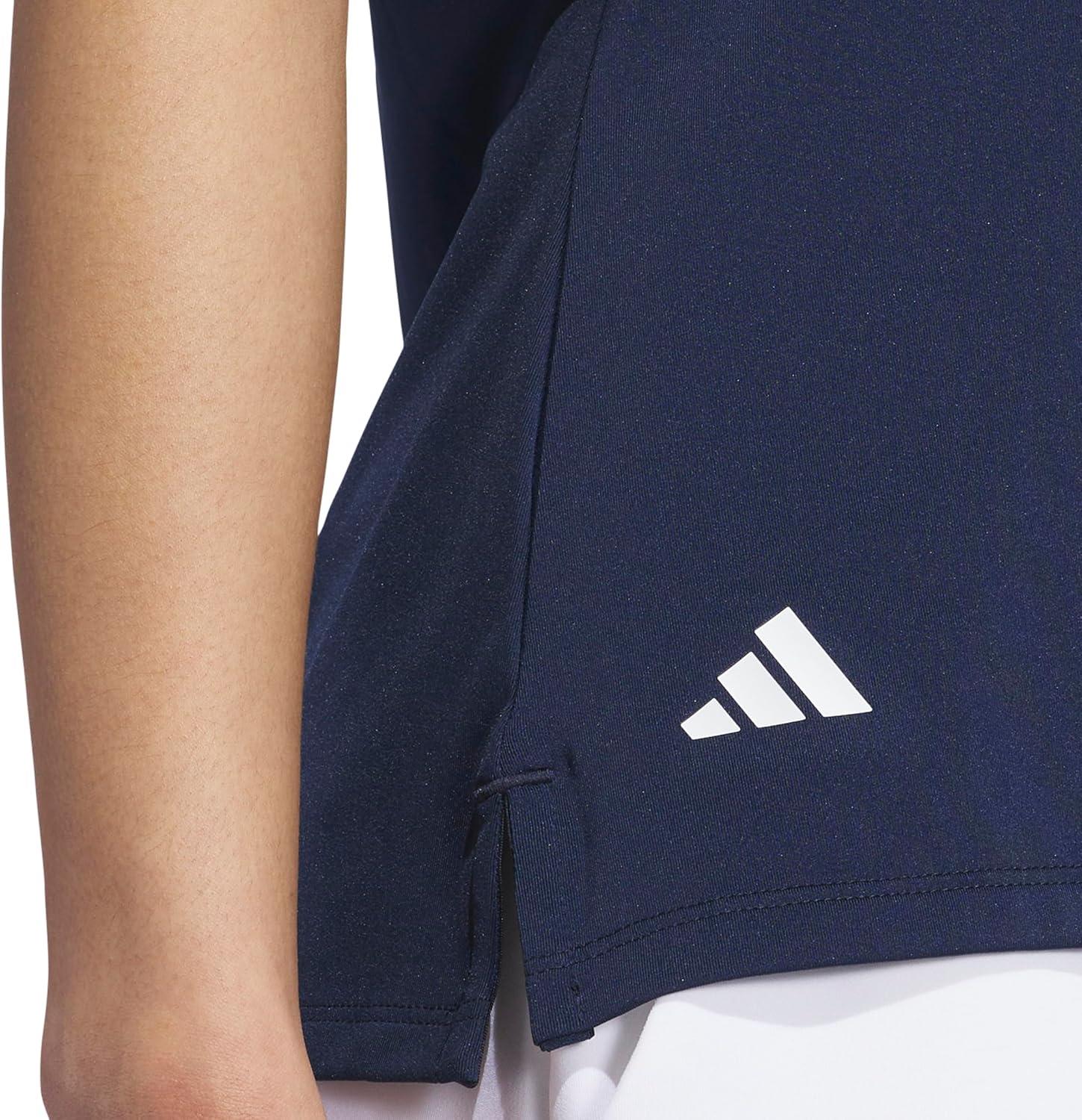 image:imageadidas Womens Ultimate365 Solid Polo ShirtCollegiate Navy