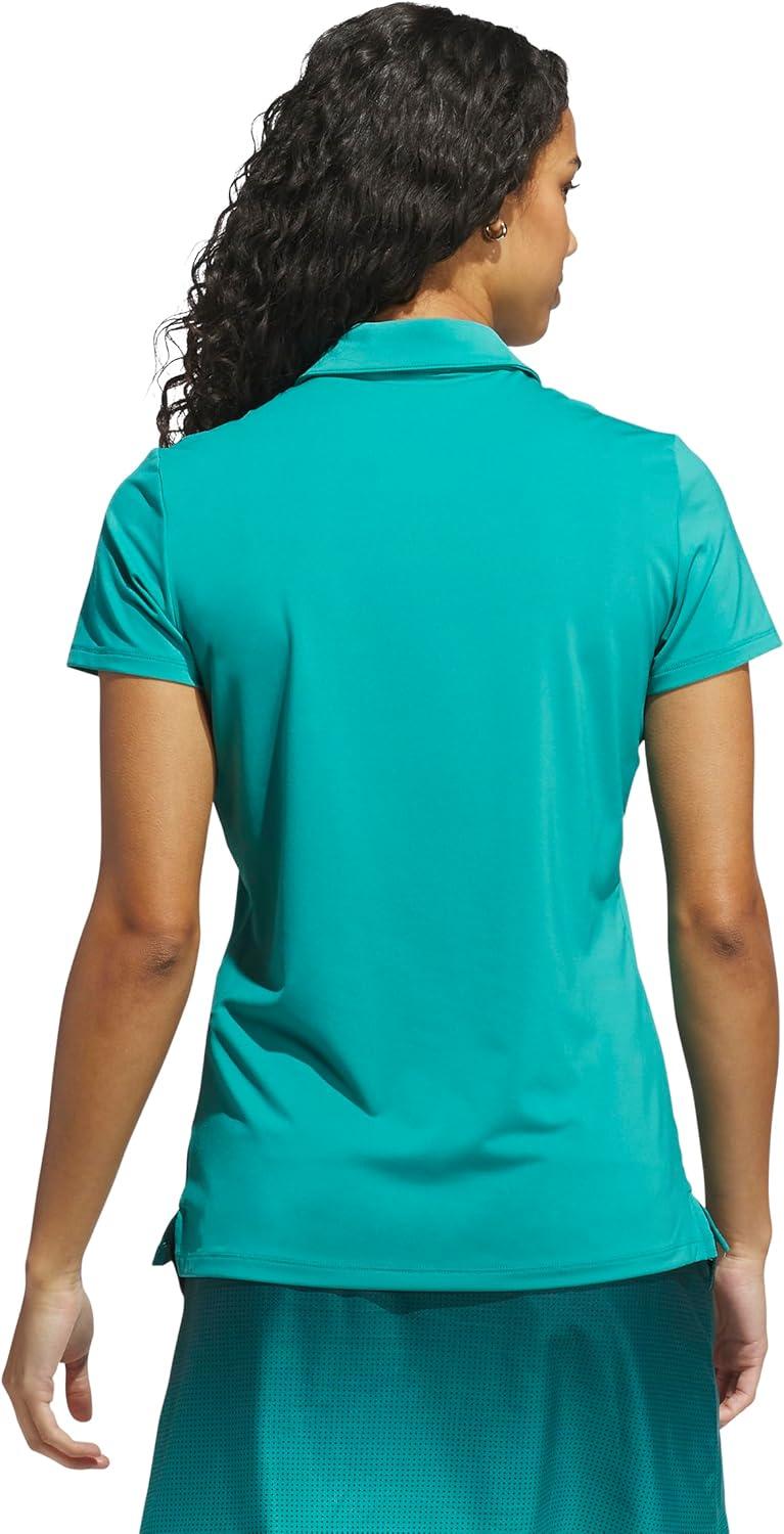 image:imageadidas Womens Ultimate365 Solid Polo ShirtPure Teal