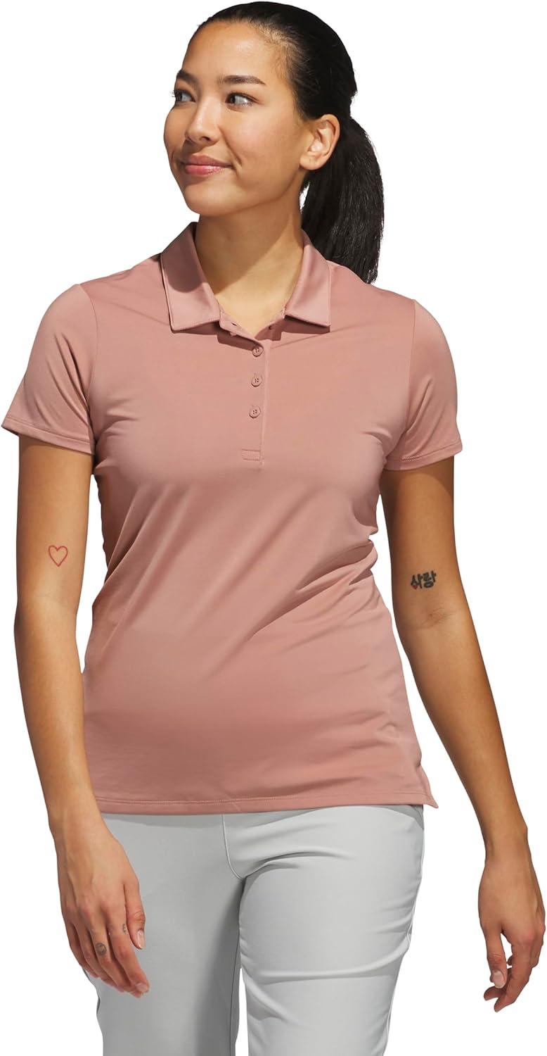 image:imageadidas Womens Ultimate365 Solid Polo ShirtWarm Clay