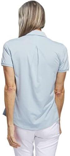 image:imageadidas Womens Ultimate365 Solid Polo ShirtWonder Blue