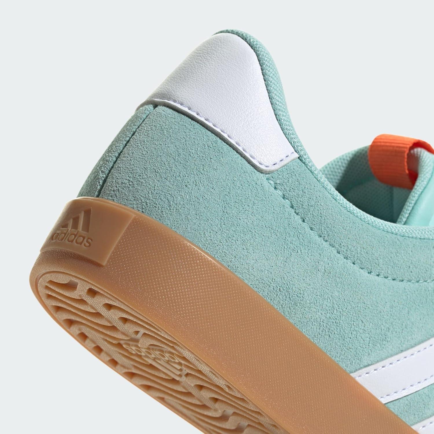 image:imageadidas Womens VL Court 30 SneakerAqua Cloud White Preloved Blue