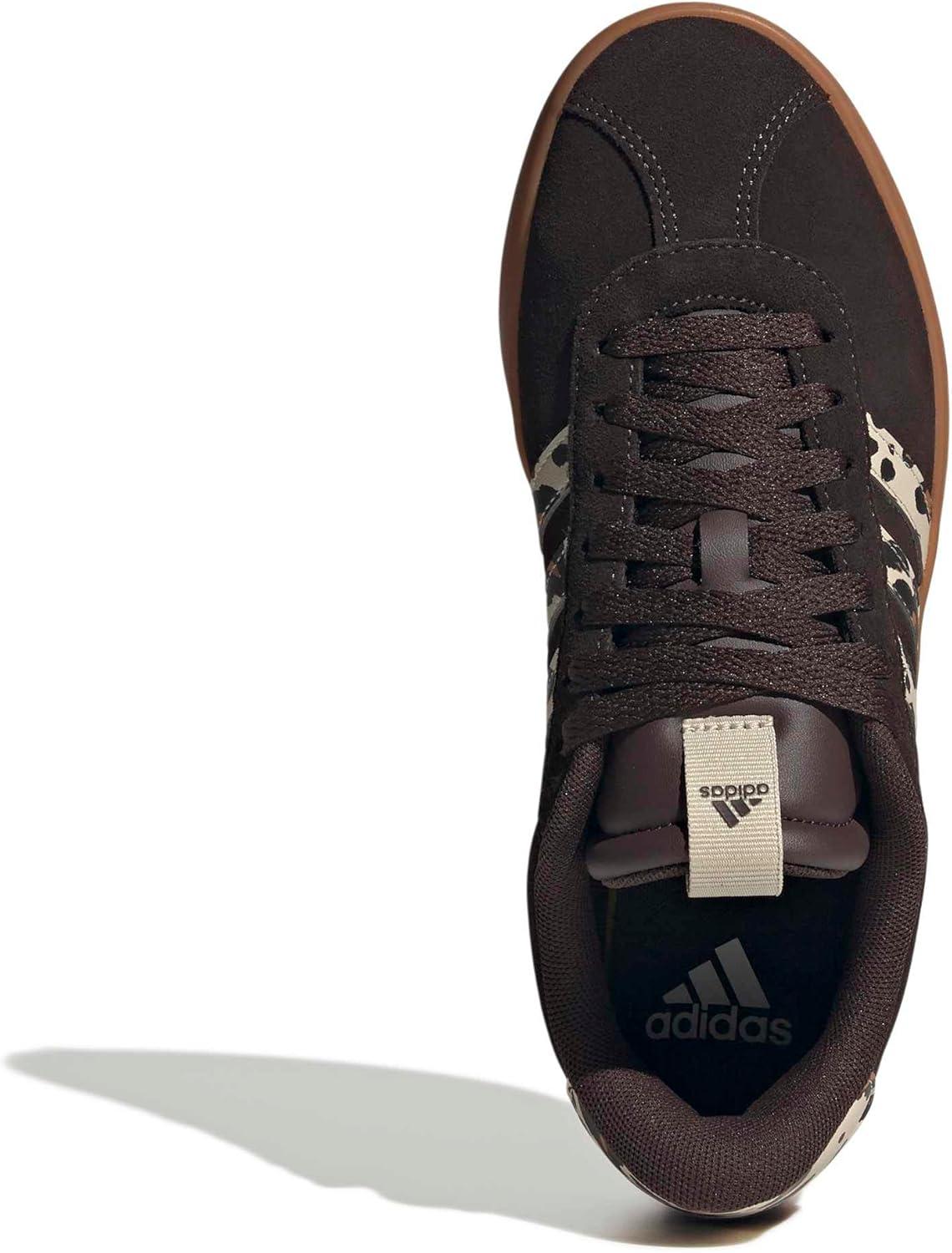 image:imageadidas Womens VL Court 30 SneakerAurora CoffeeCrystal LinenAmber Gum