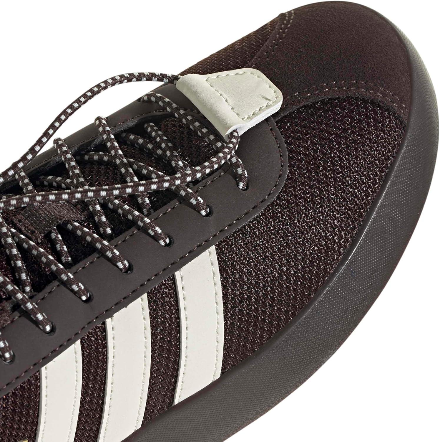 image:imageadidas Womens VL Court 30 SneakerAurora CoffeeOff WhiteGold Metallic