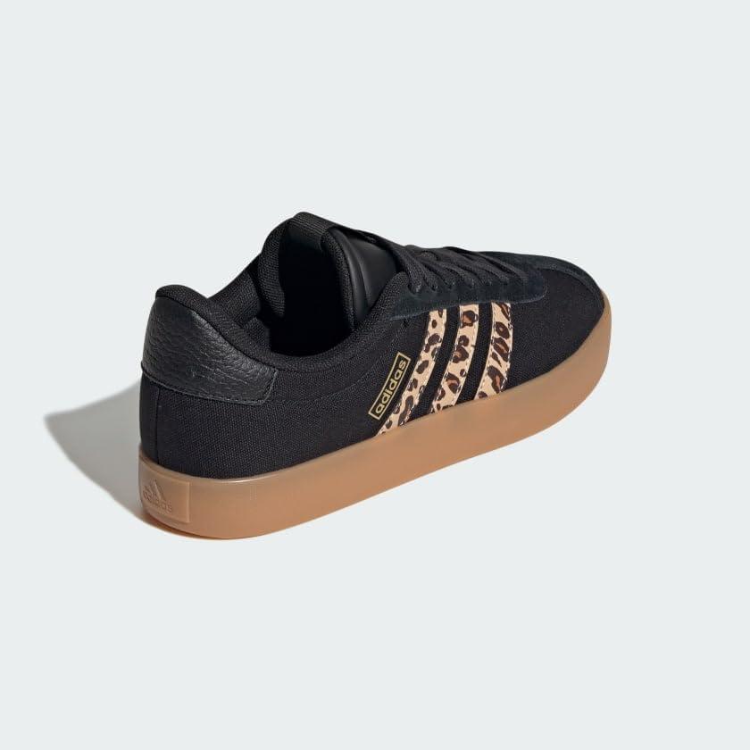 image:imageadidas Womens VL Court 30 SneakerBlackShadow BrownMatte Gold