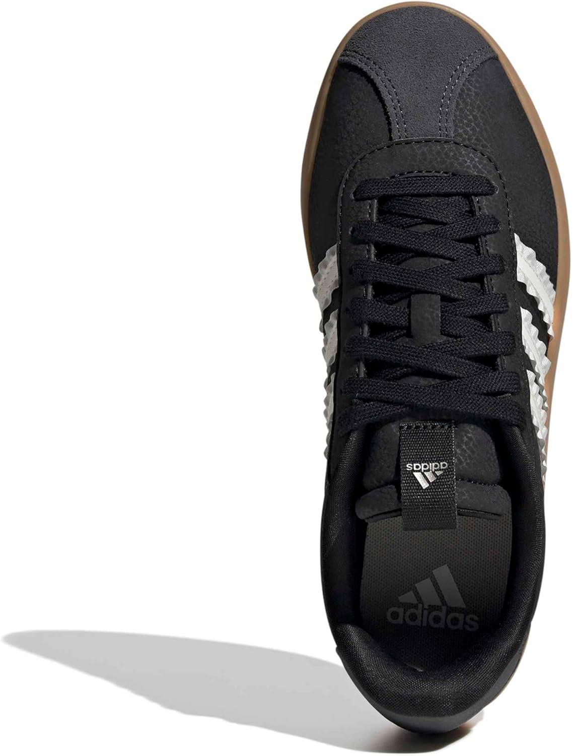 image:imageadidas Womens VL Court 30 SneakerBlackWhiteCyber Metallic
