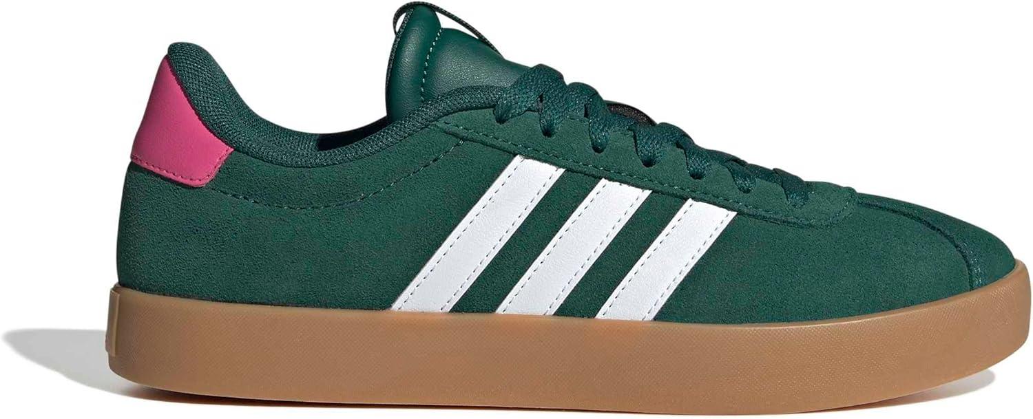 image:imageadidas Womens VL Court 30 SneakerCollegiate Green Cloud White Pulse Magenta
