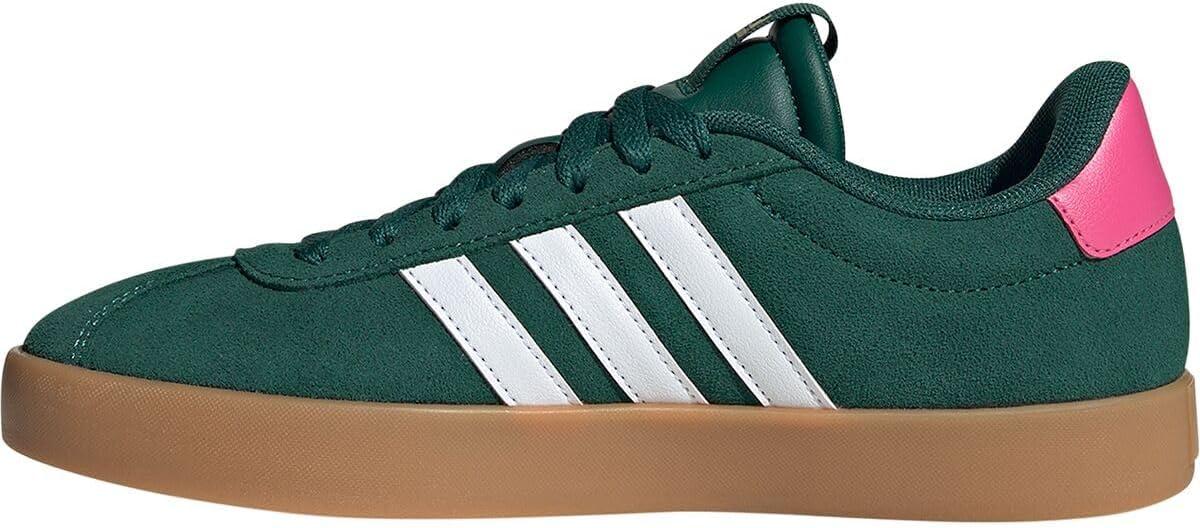 image:imageadidas Womens VL Court 30 SneakerCollegiate GreenWhitePulse Magenta