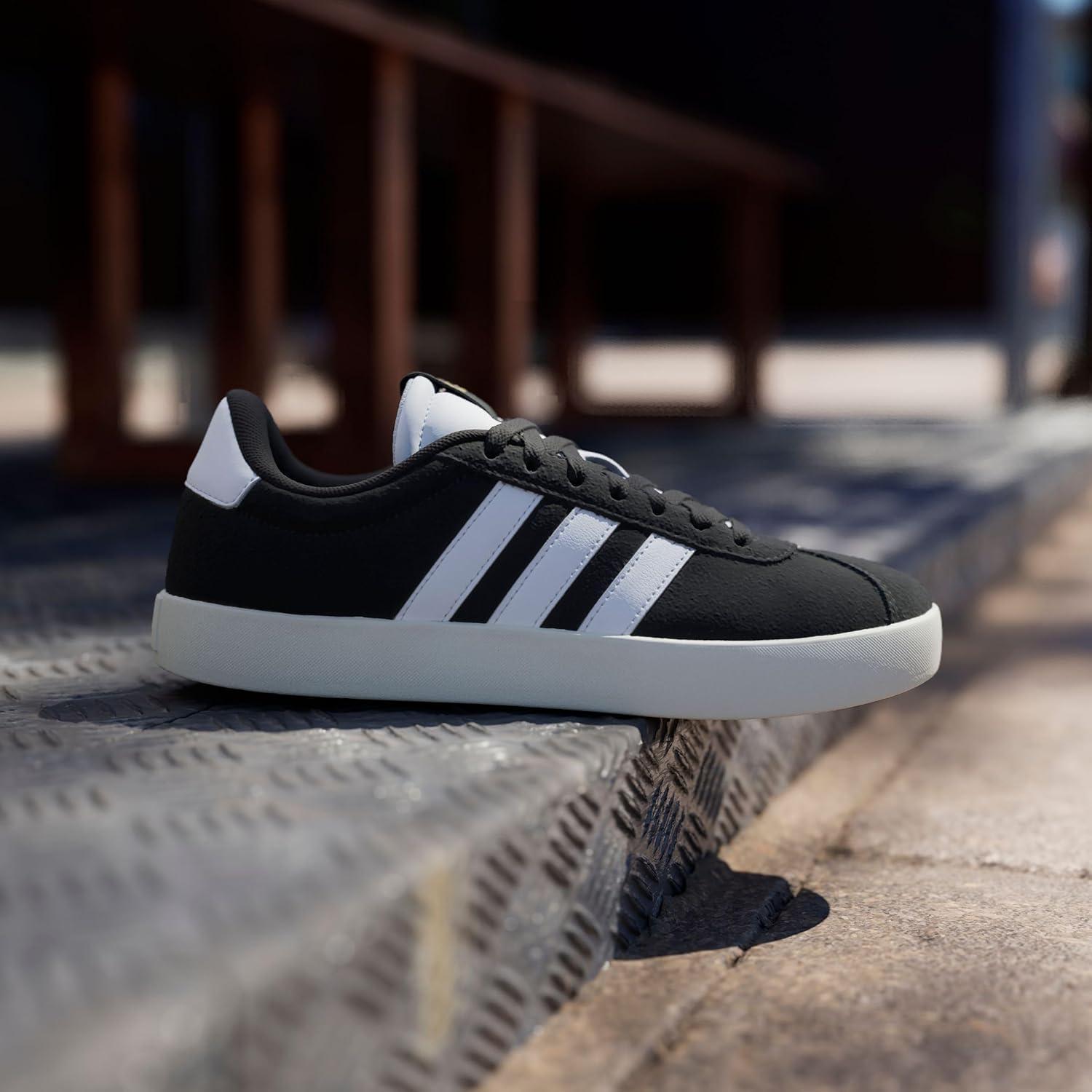 image:imageadidas Womens VL Court 30 SneakerCore Black Cloud White Gold Metallic