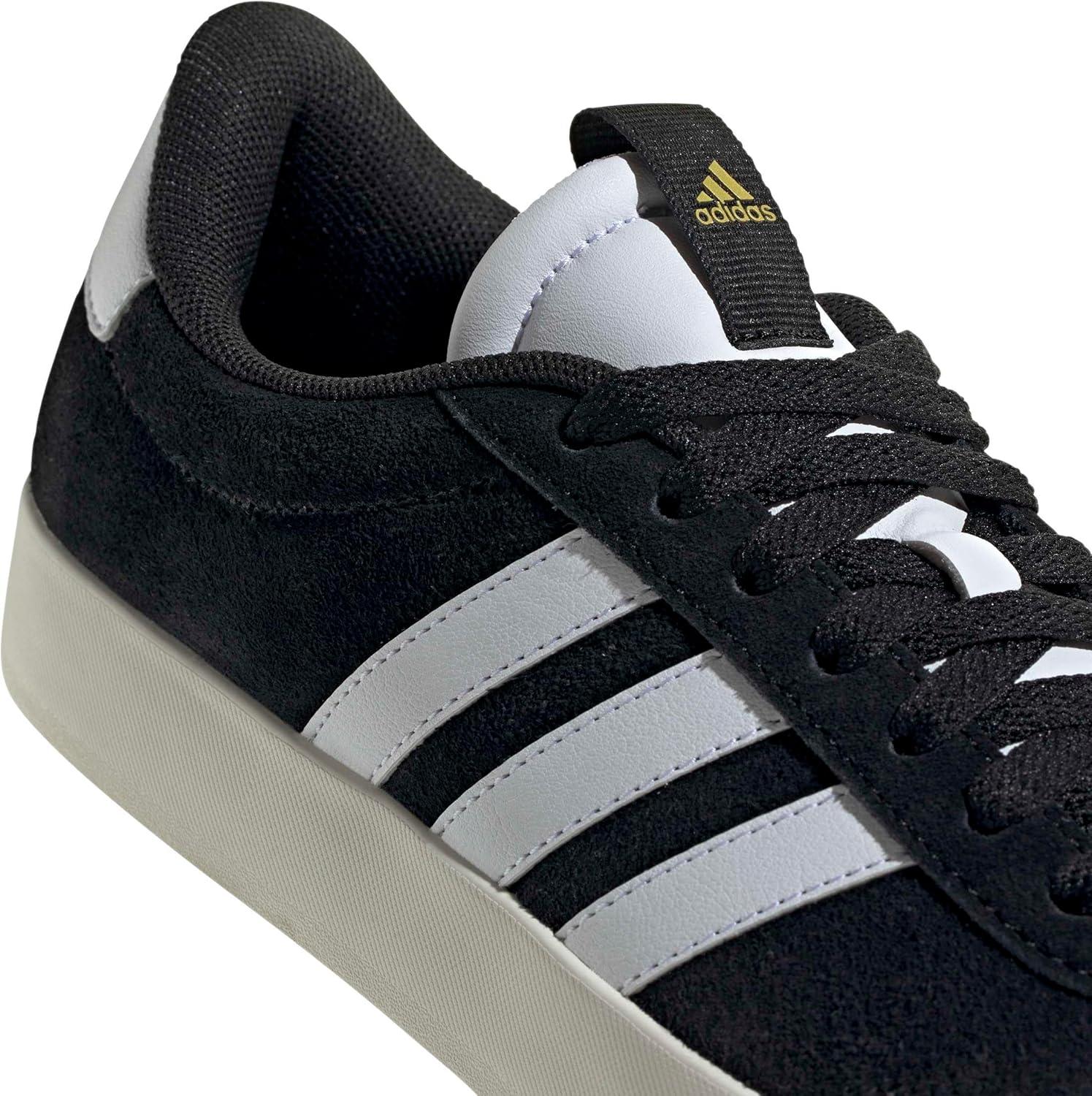 image:imageadidas Womens VL Court 30 SneakerCore Black Cloud White Gold Metallic