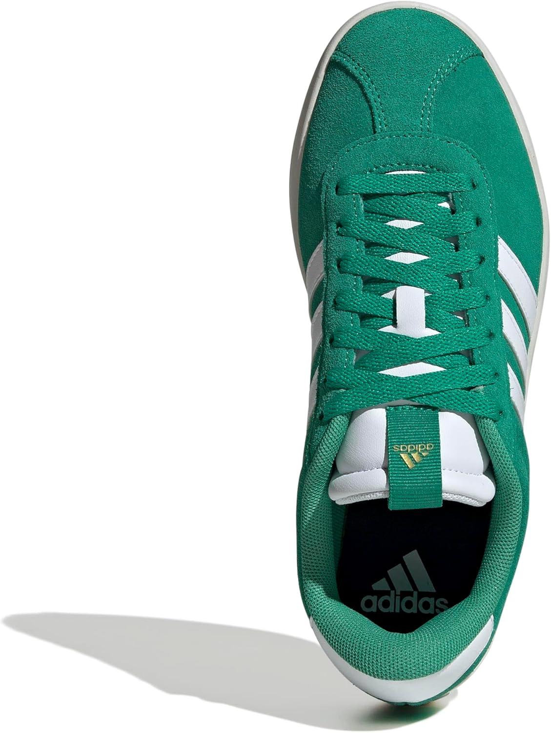 image:imageadidas Womens VL Court 30 SneakerCourt GreenWhiteGold Metallic