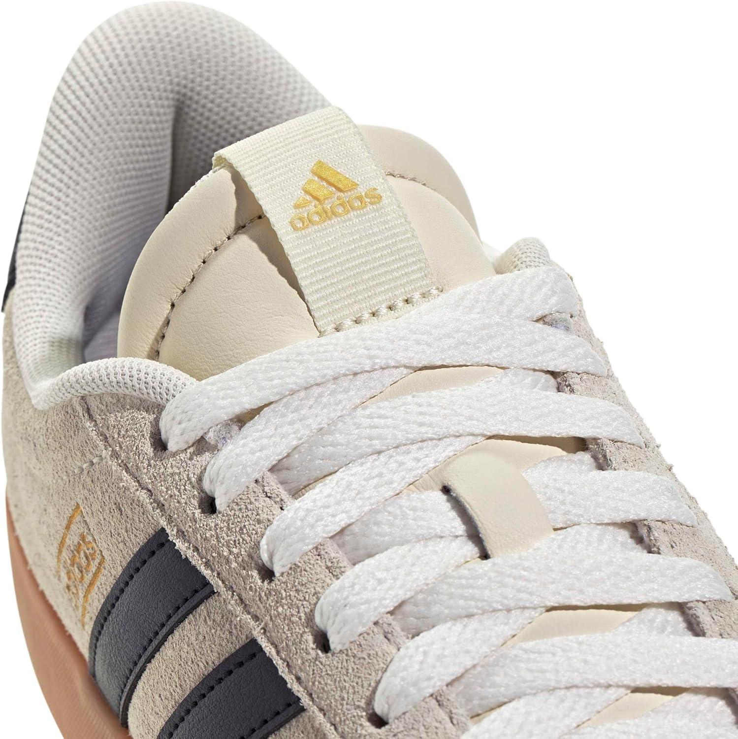 image:imageadidas Womens VL Court 30 SneakerCream WhiteBlackGold Metallic