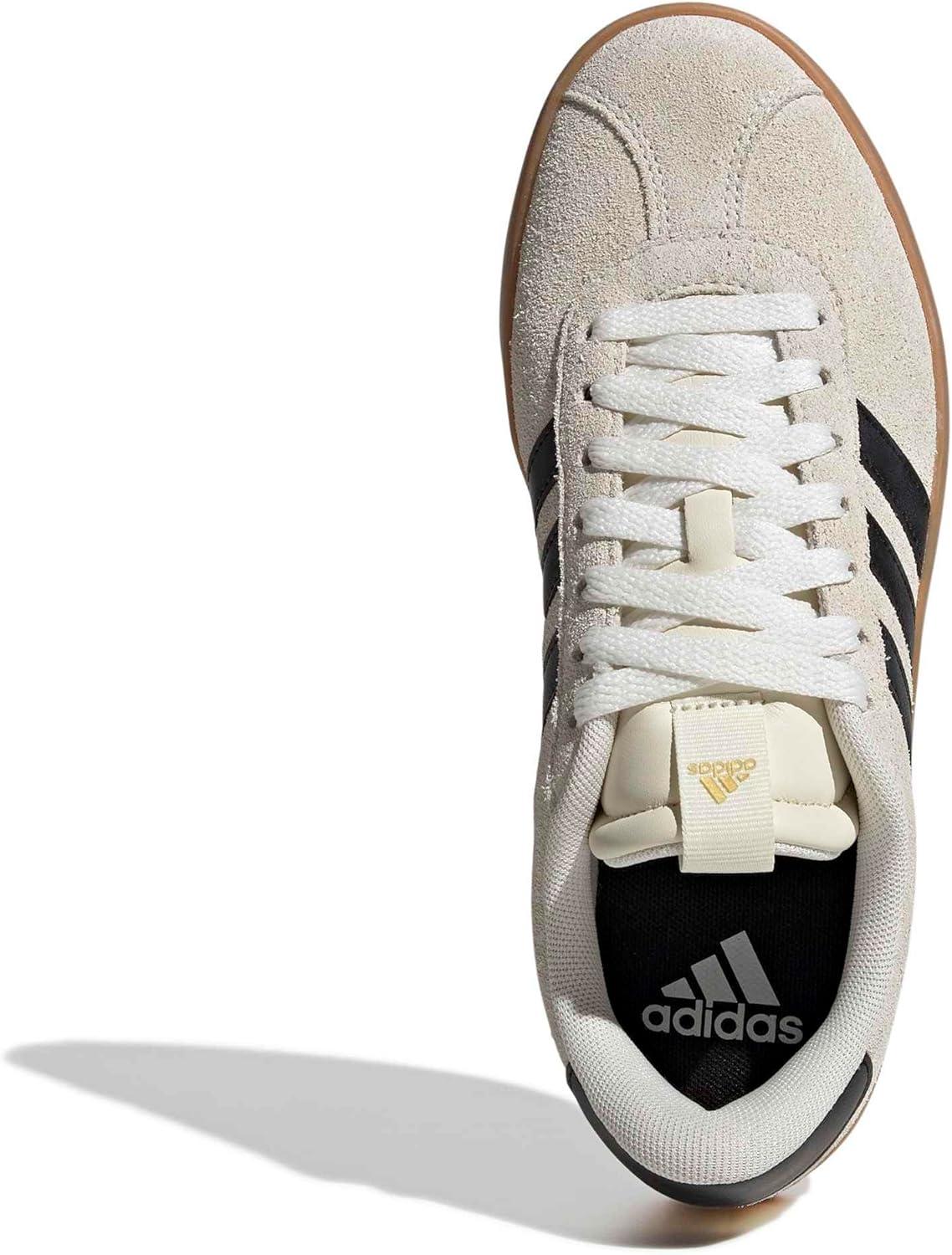image:imageadidas Womens VL Court 30 SneakerCream WhiteBlackGold Metallic