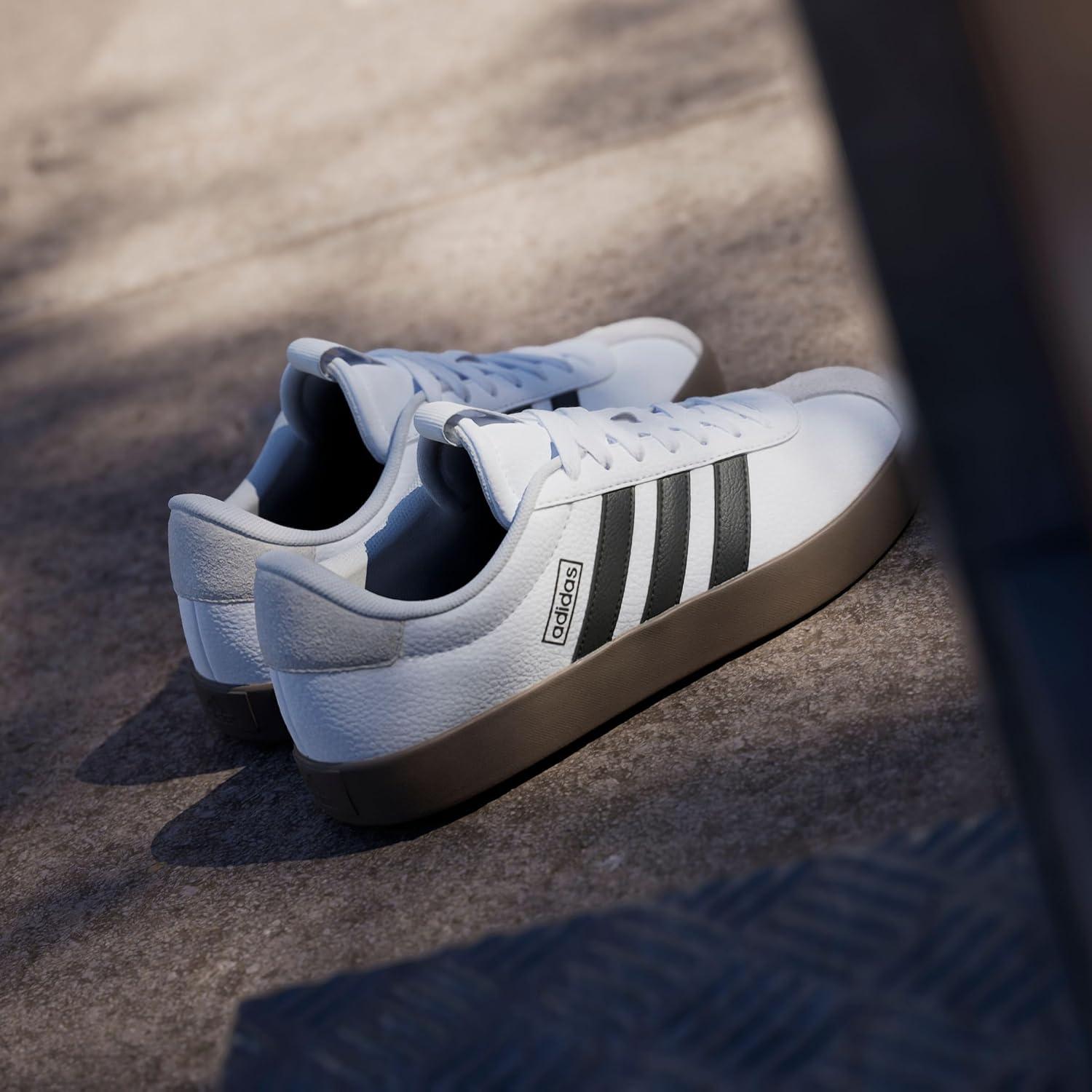 image:imageadidas Womens VL Court 30 SneakerFootwear WhiteCore BlackGrey One Id8797