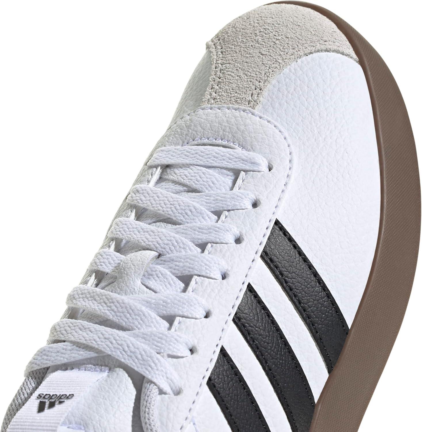 image:imageadidas Womens VL Court 30 SneakerFootwear WhiteCore BlackGrey One Id8797