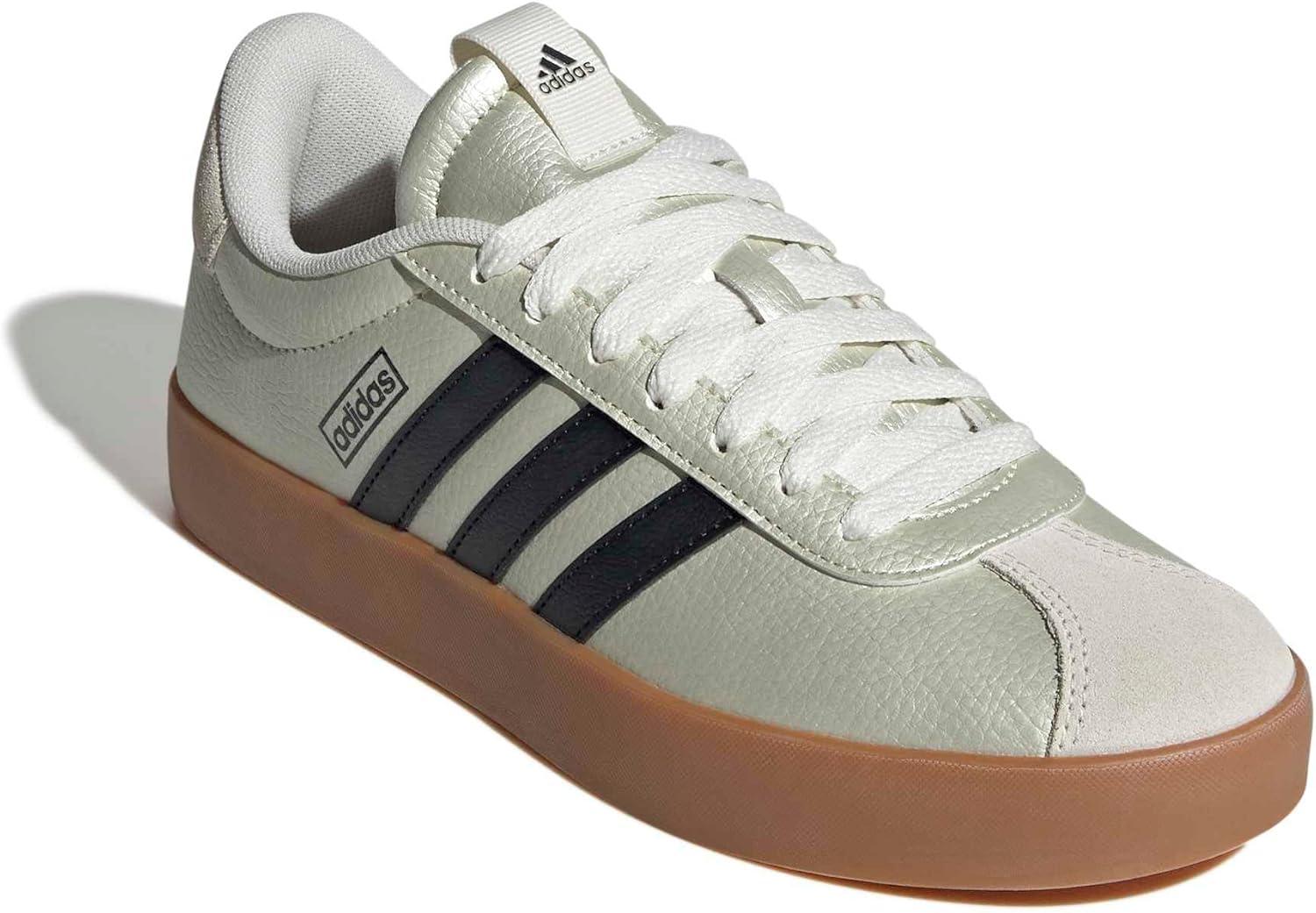 image:imageadidas Womens VL Court 30 SneakerIce Gold MetallicBlackOff White