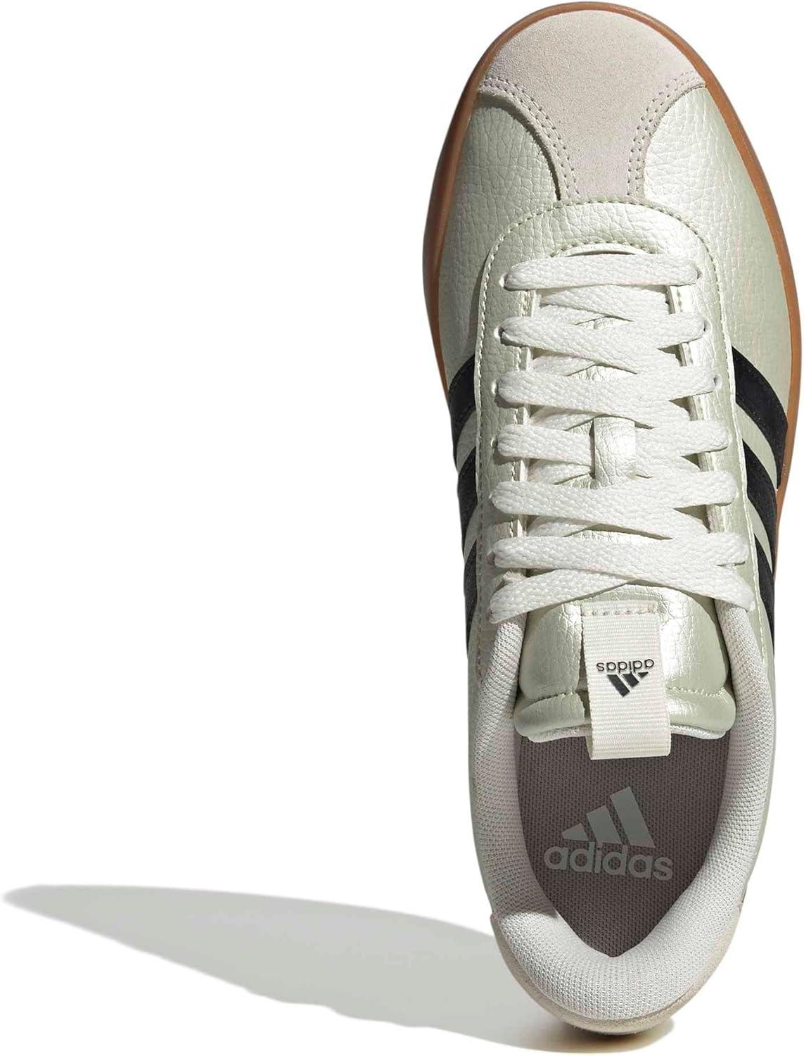 image:imageadidas Womens VL Court 30 SneakerIce Gold MetallicBlackOff White