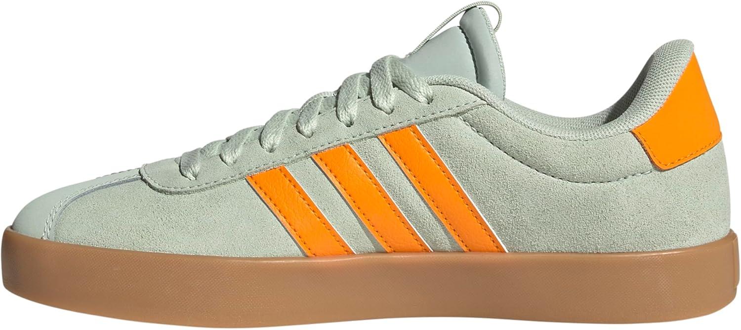 image:imageadidas Womens VL Court 30 SneakerLinen GreenCrew OrangeGold Metallic