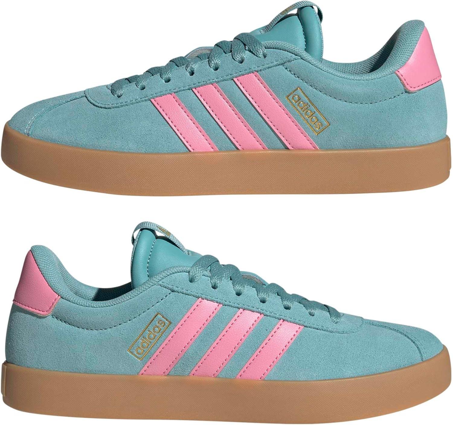 image:imageadidas Womens VL Court 30 SneakerMint TonBliss PinkGold Metallic