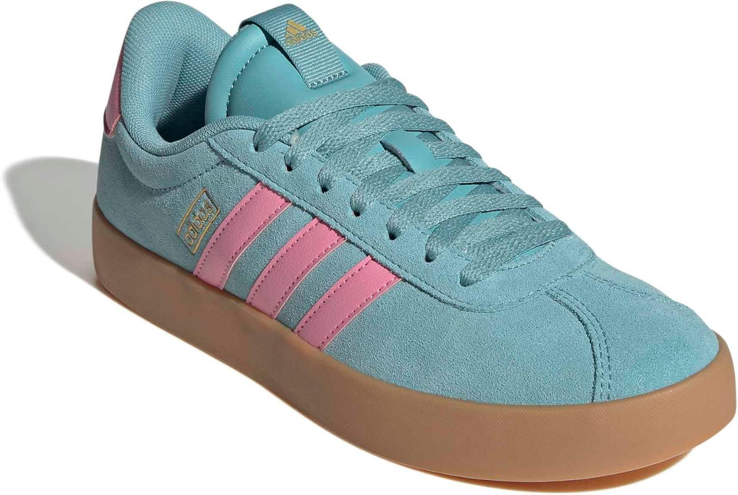 image:imageadidas Womens VL Court 30 SneakerMint TonBliss PinkGold Metallic