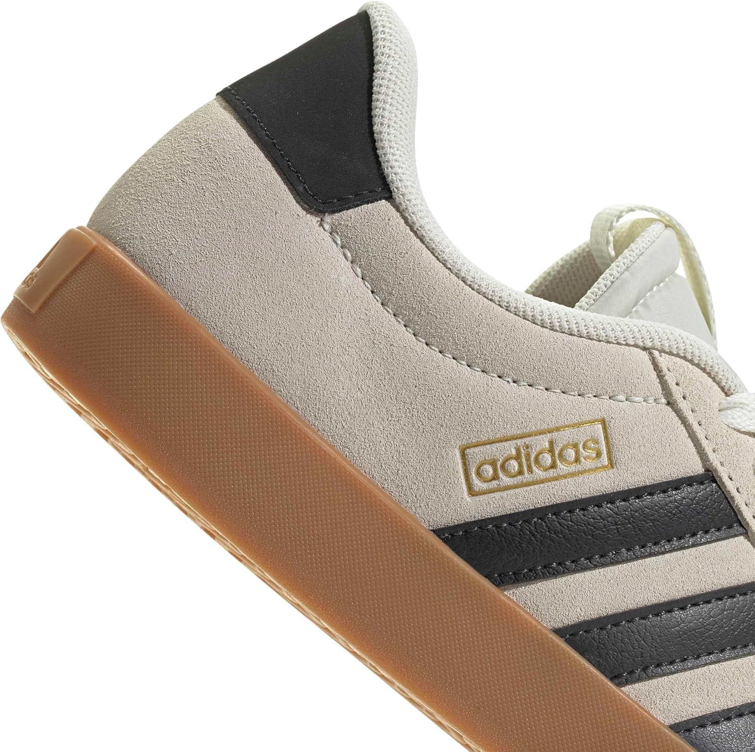 image:imageadidas Womens VL Court 30 SneakerOff White Grey Six Gold Metallic