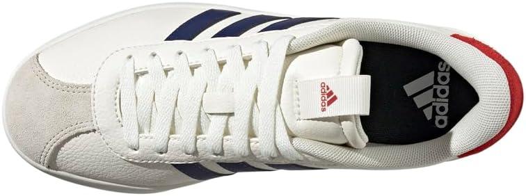 image:imageadidas Womens VL Court 30 SneakerOff WhiteDark BlueBetter Scarlet
