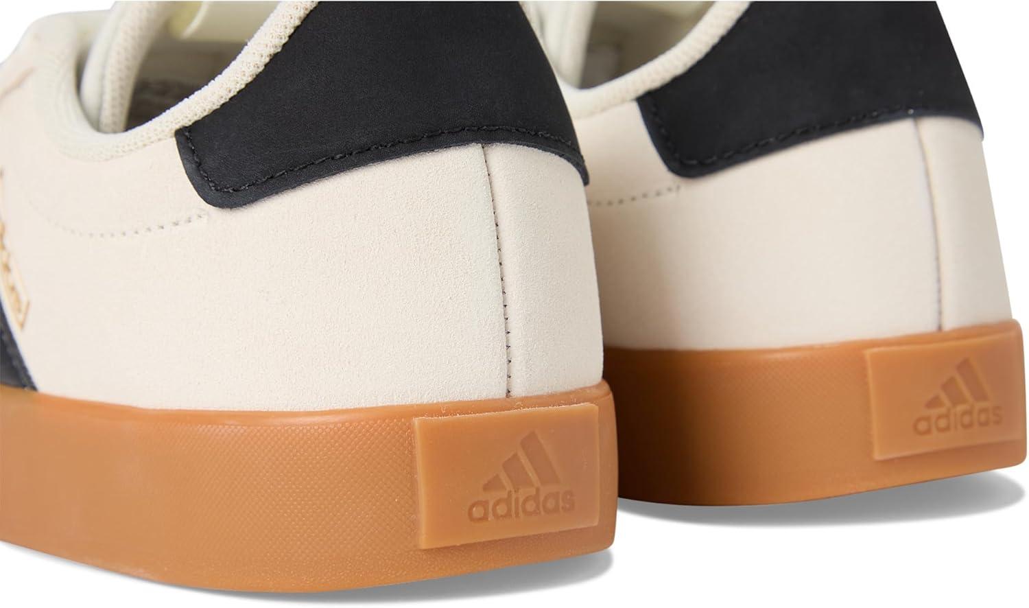 image:imageadidas Womens VL Court 30 SneakerOff WhiteGreyGold Metallic