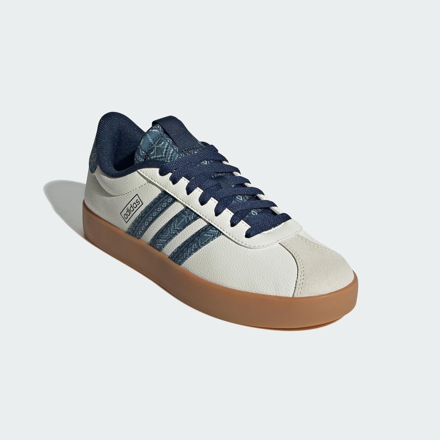 image:imageadidas Womens VL Court 30 SneakerOff WhiteNight IndigoGum