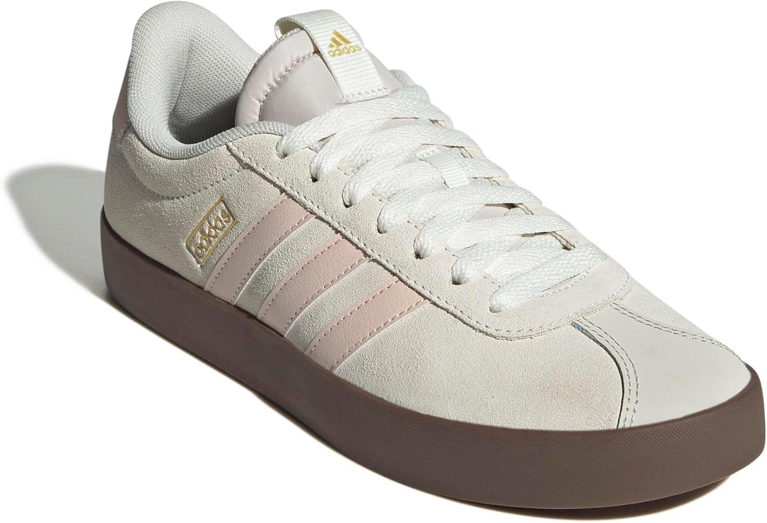 image:imageadidas Womens VL Court 30 SneakerOff WhiteWonder QuartzGold Metallic