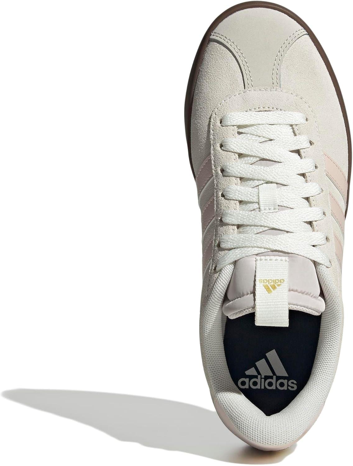 image:imageadidas Womens VL Court 30 SneakerOff WhiteWonder QuartzGold Metallic
