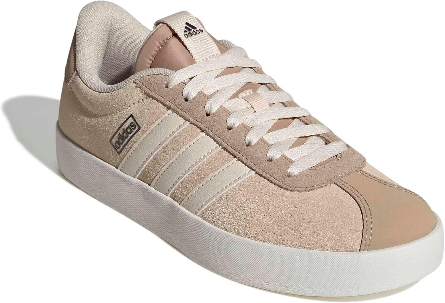 image:imageadidas Womens VL Court 30 SneakerSand StrataWonder WhiteOff White