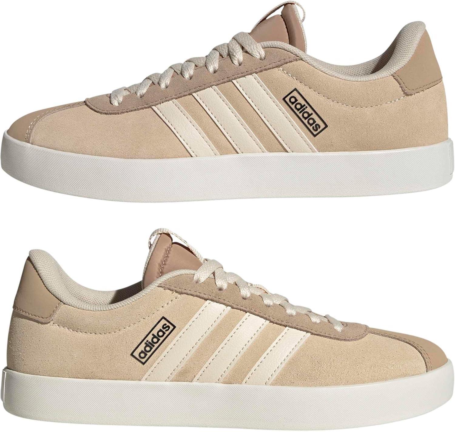 image:imageadidas Womens VL Court 30 SneakerSand StrataWonder WhiteOff White