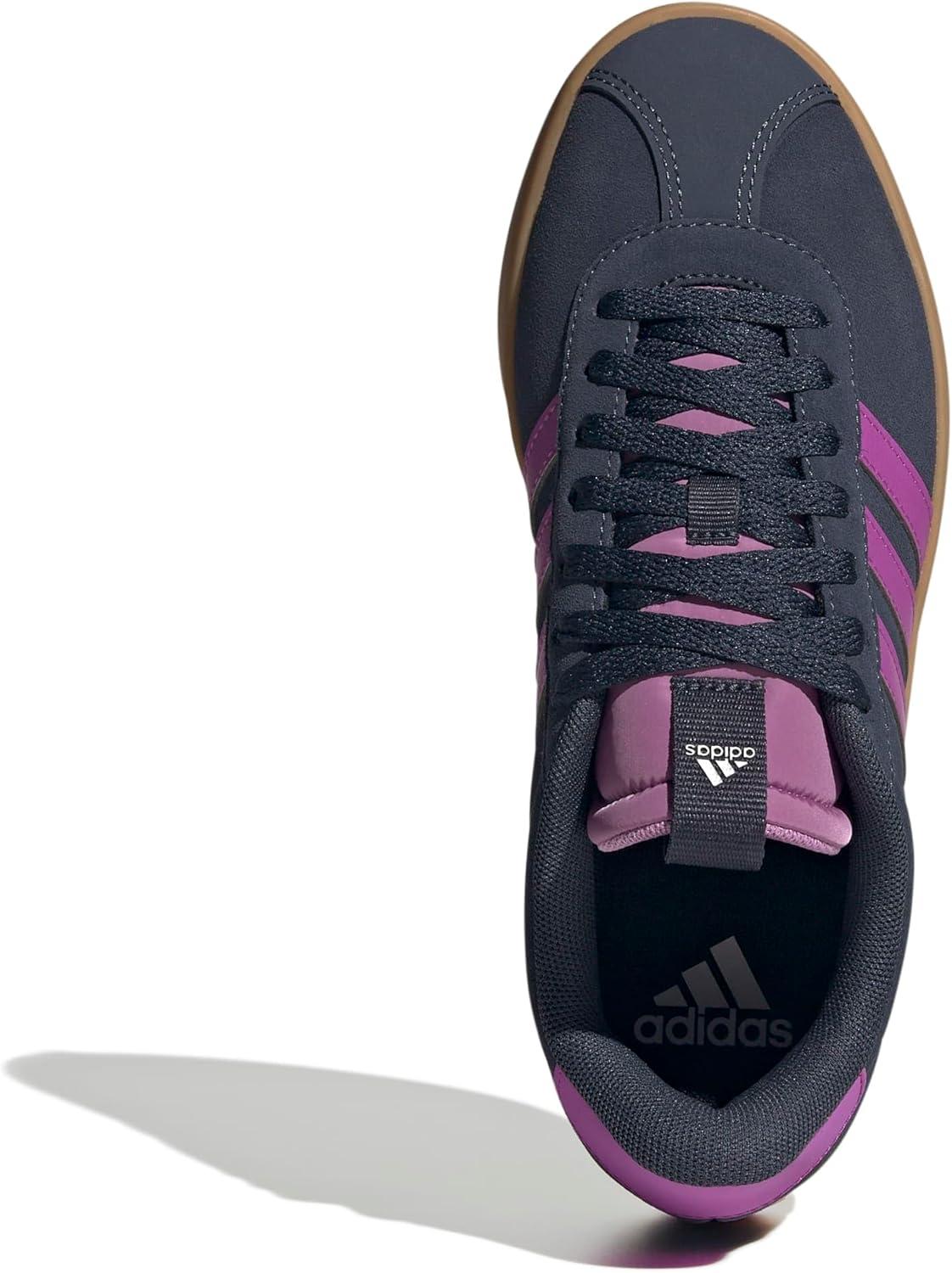 image:imageadidas Womens VL Court 30 SneakerShadow NavyPurple BurstSilver Metallic