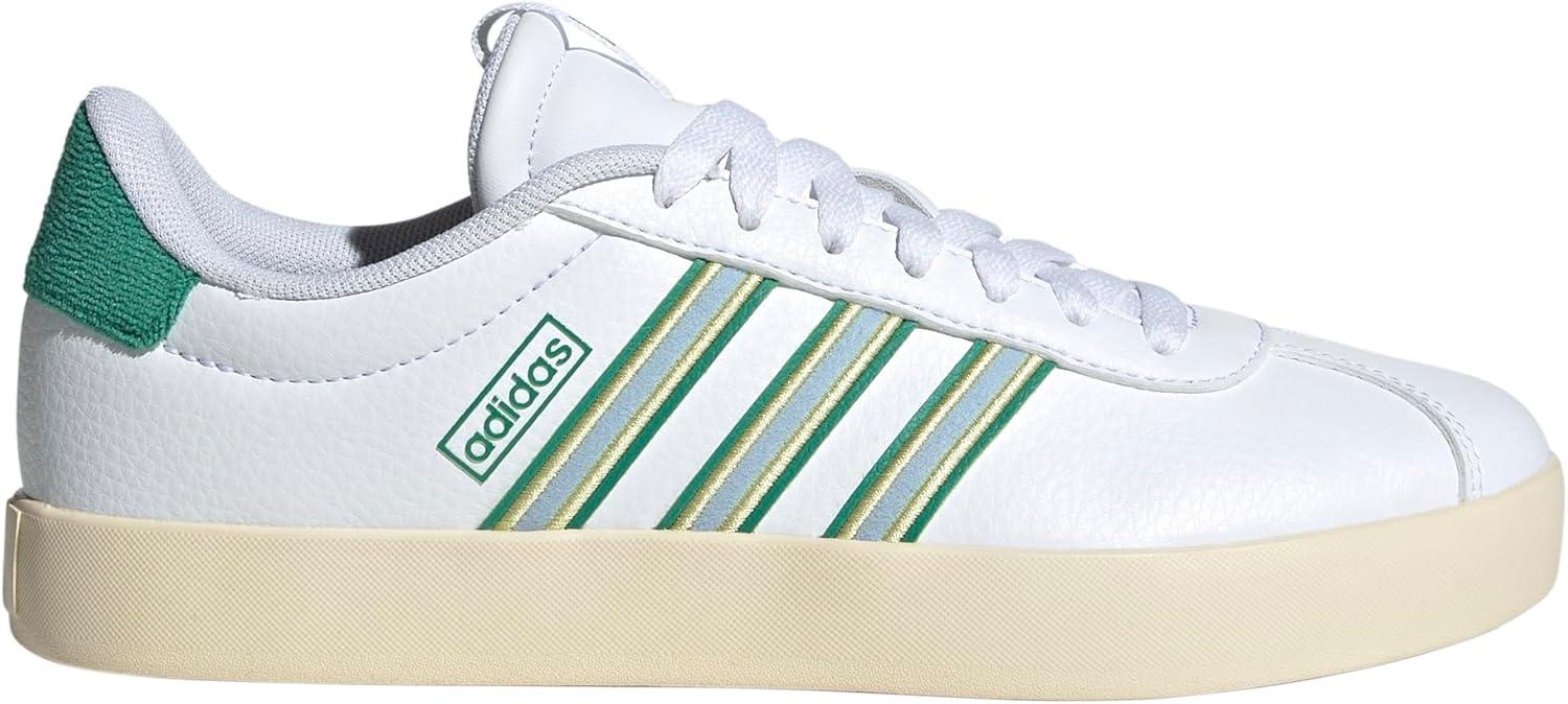 image:imageadidas Womens VL Court 30 SneakerWhiteBlueSemi Court Green