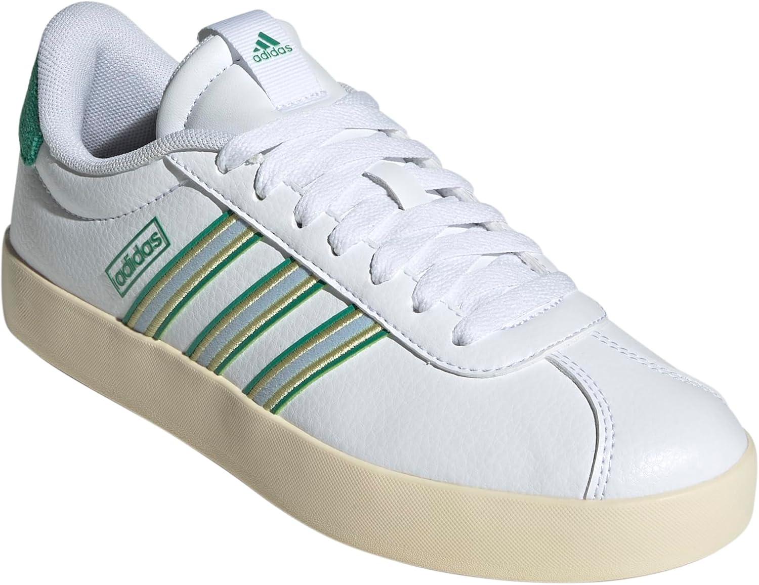 image:imageadidas Womens VL Court 30 SneakerWhiteBlueSemi Court Green