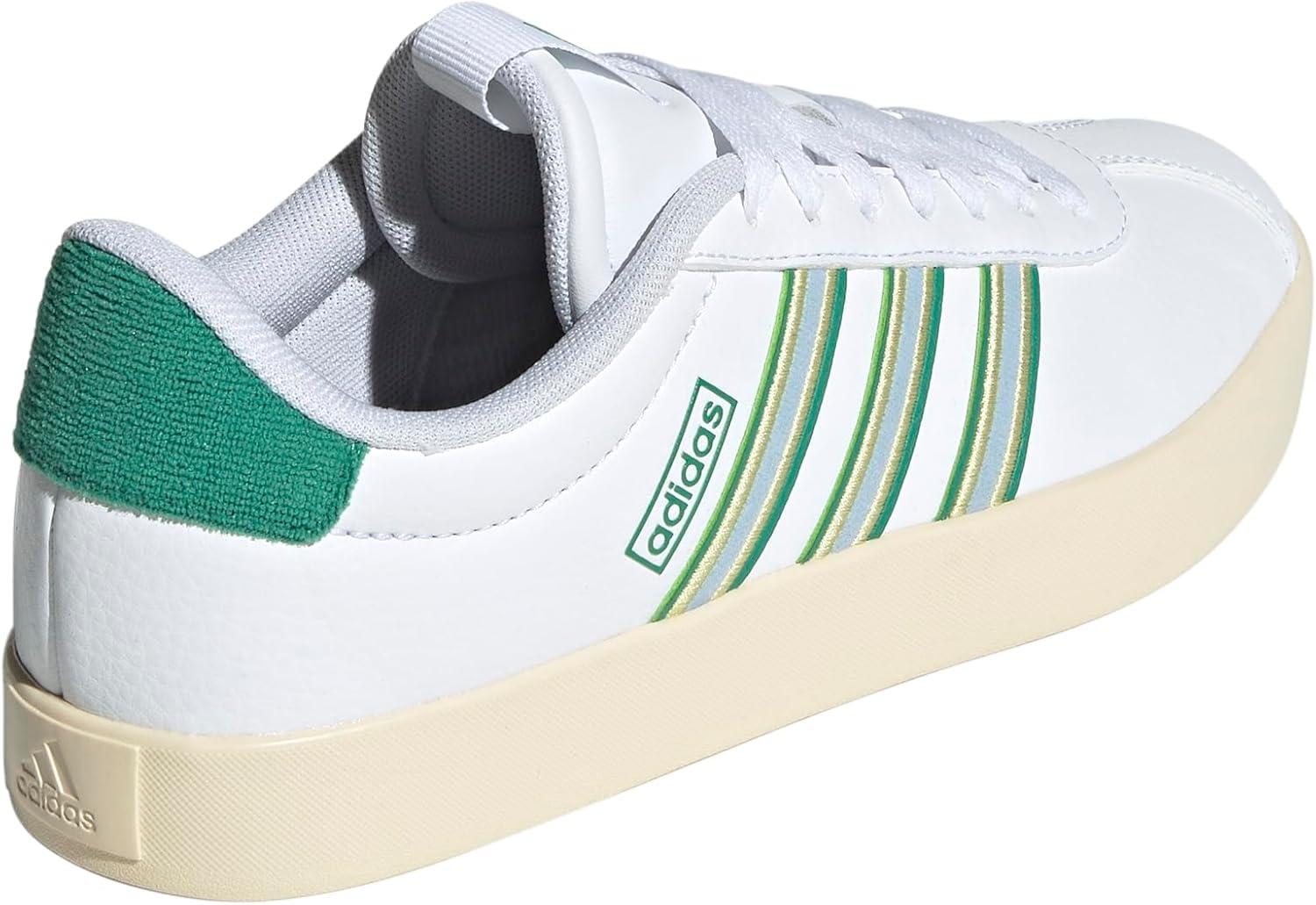 image:imageadidas Womens VL Court 30 SneakerWhiteBlueSemi Court Green