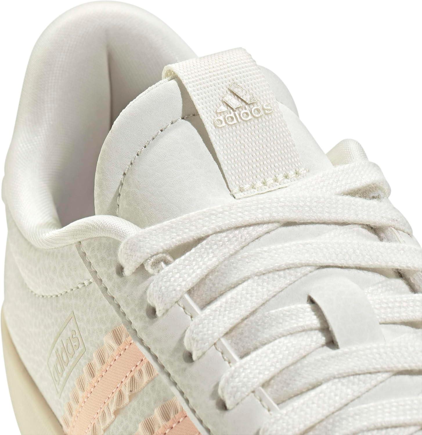 image:imageadidas Womens VL Court 30 SneakerWhiteBlush PinkCyber Metallic