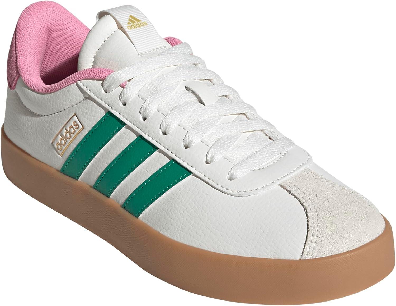 image:imageadidas Womens VL Court 30 SneakerWhiteCourt GreenBliss Pink