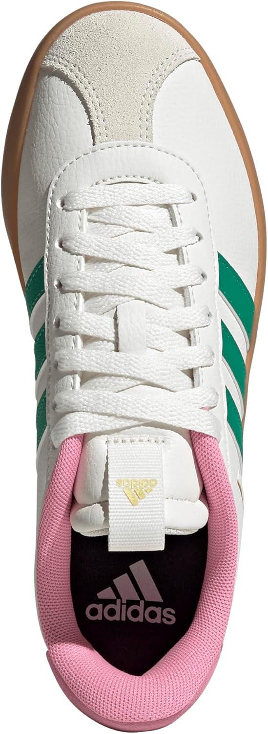 image:imageadidas Womens VL Court 30 SneakerWhiteCourt GreenBliss Pink