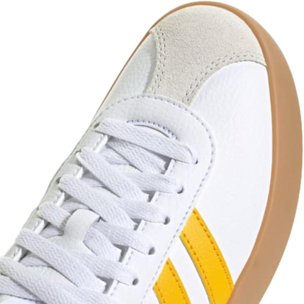 image:imageadidas Womens VL Court 30 SneakerWhiteCrew YellowGrey