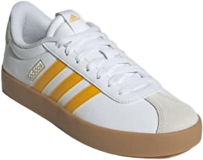 image:imageadidas Womens VL Court 30 SneakerWhiteCrew YellowGrey