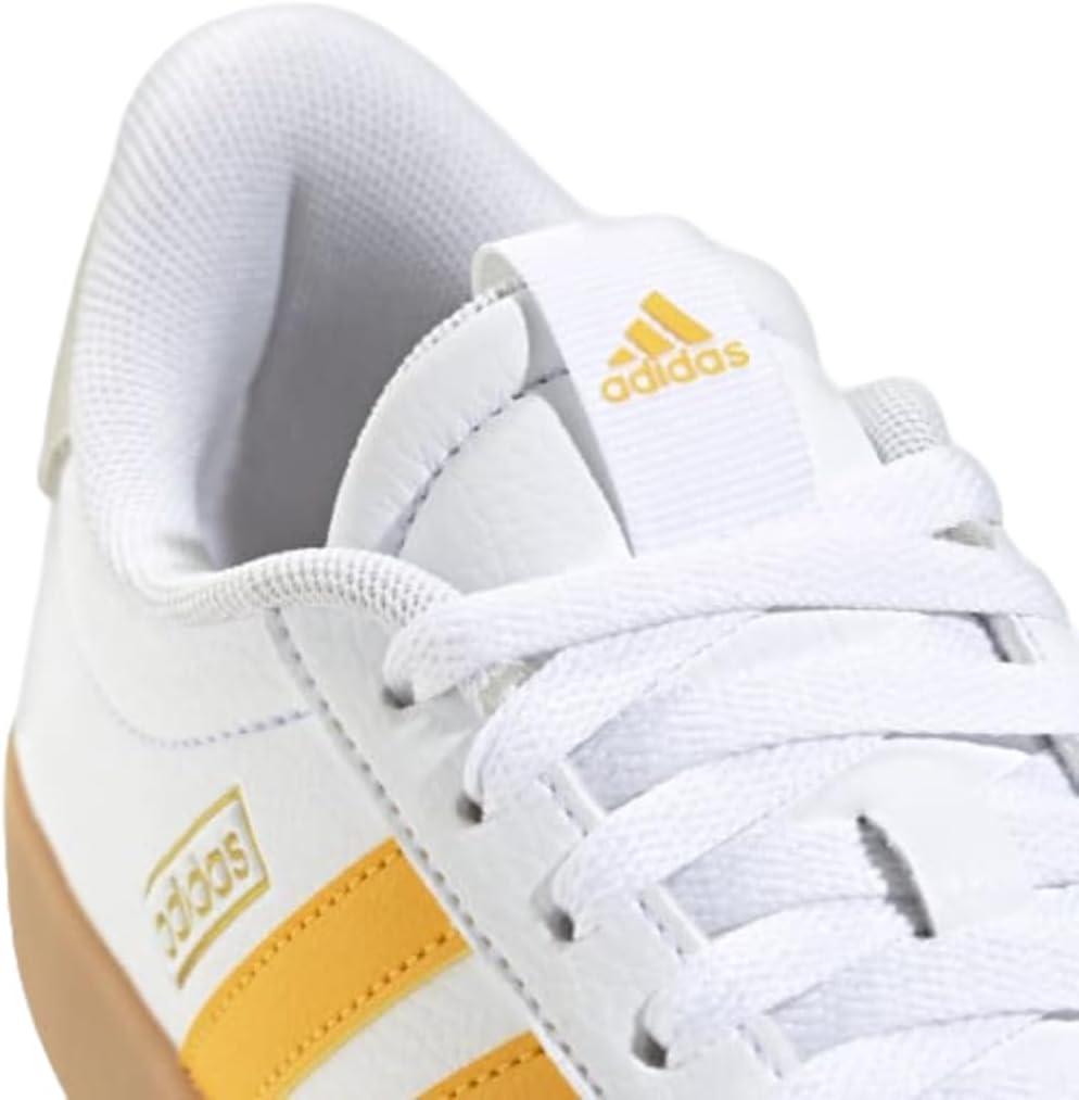 image:imageadidas Womens VL Court 30 SneakerWhiteCrew YellowGrey