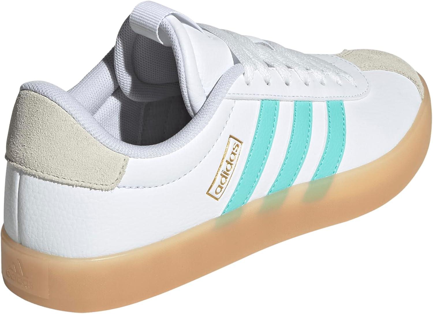 image:imageadidas Womens VL Court 30 SneakerWhiteFlash AquaAlumina