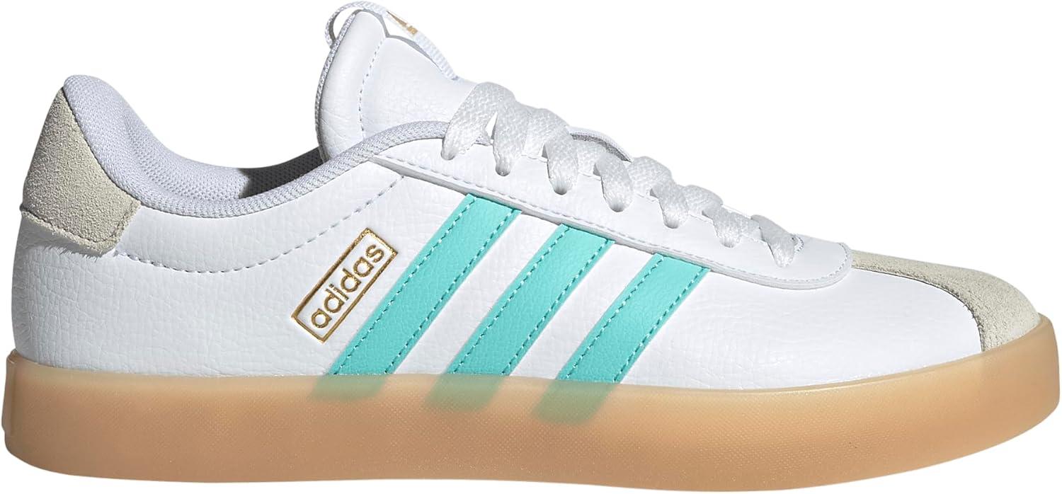 image:imageadidas Womens VL Court 30 SneakerWhiteFlash AquaAlumina