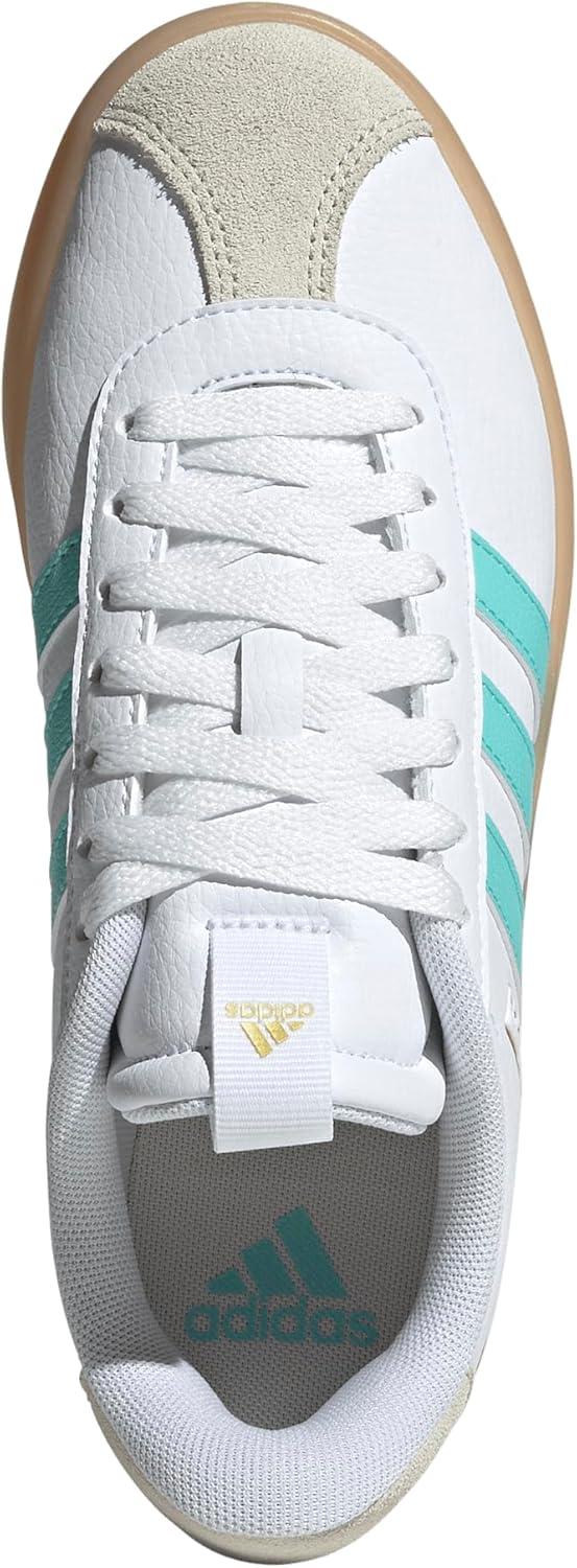 image:imageadidas Womens VL Court 30 SneakerWhiteFlash AquaAlumina