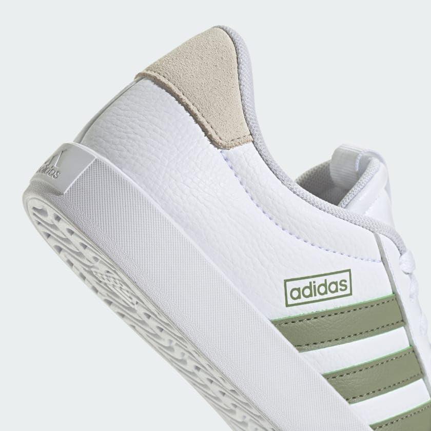 image:imageadidas Womens VL Court 30 SneakerWhiteTent GreenAlumina