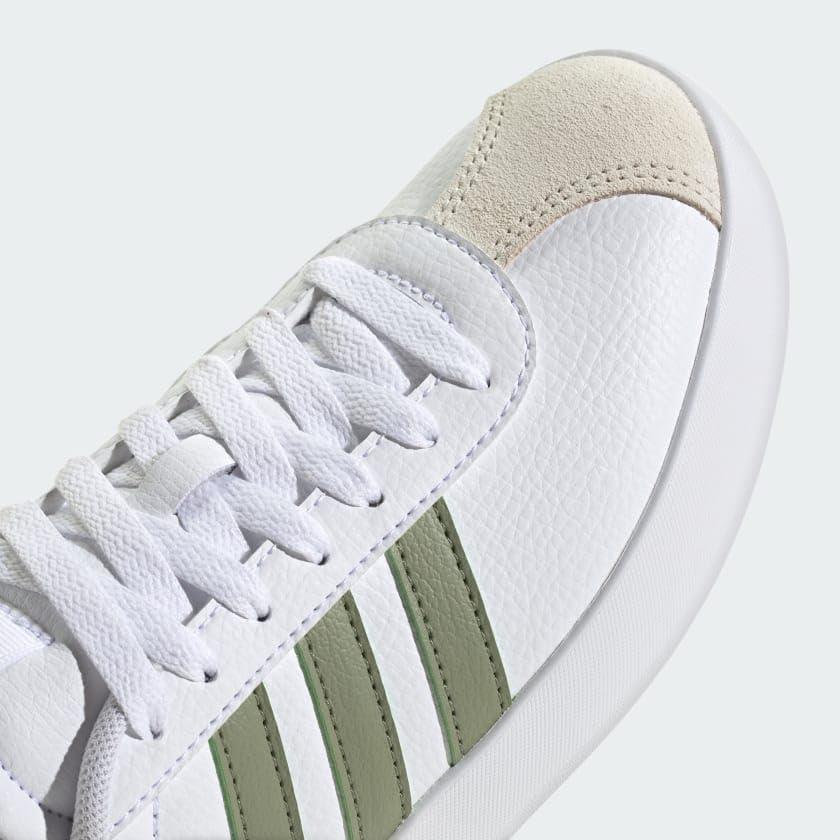 image:imageadidas Womens VL Court 30 SneakerWhiteTent GreenAlumina