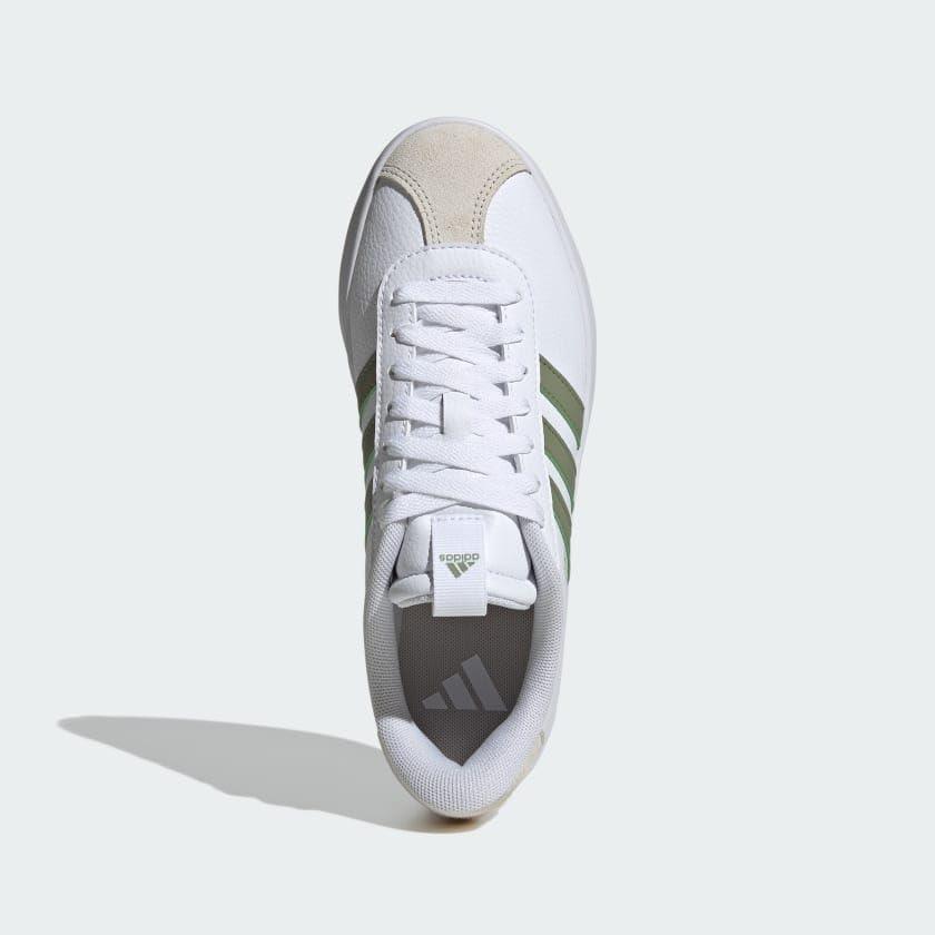 image:imageadidas Womens VL Court 30 SneakerWhiteTent GreenAlumina