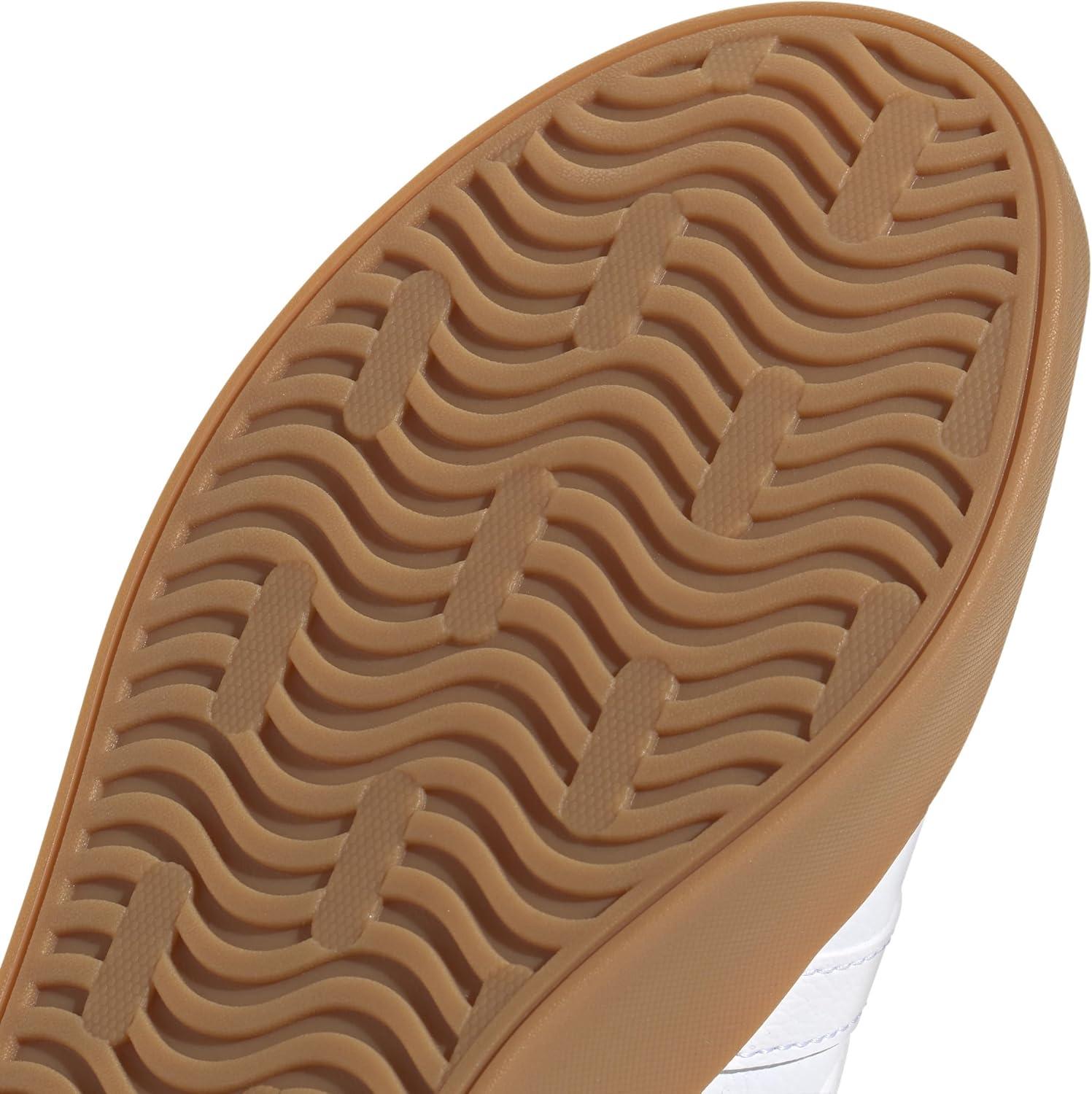 image:imageadidas Womens VL Court 30 SneakerWhiteWhiteSilver Metallic